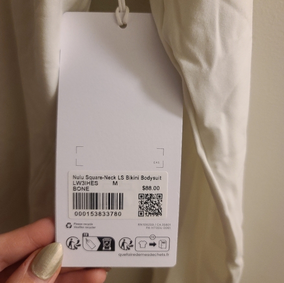 🦄 Lululemon Wundermost square neck body suit - Picture 4 of 4